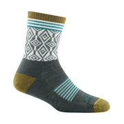 Darn Tough Vermont Women's Sobo Micro Crew Lightweight Hiking Sock - Gray by Lenny's Shoe & Apparel