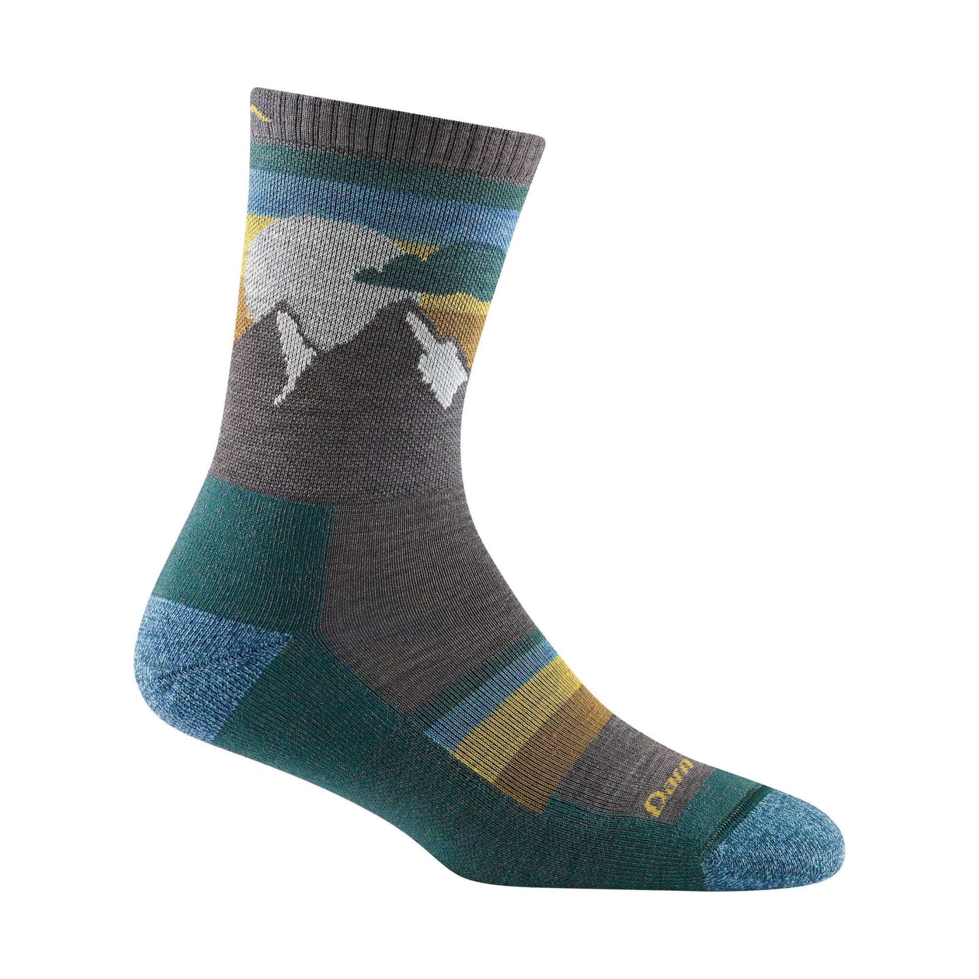 Darn Tough Vermont Women's Sunset Ledge Micro Crew Lightweight Hiking Sock - Taupe by Lenny's Shoe & Apparel