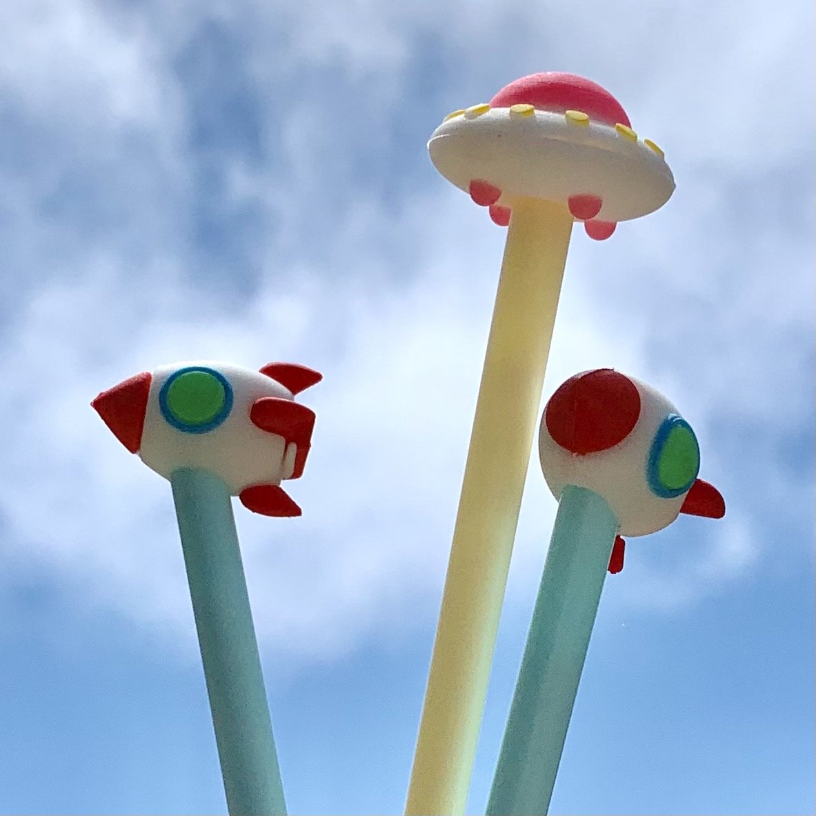 Gel Pen UFO Spaceships (Sold Individually) by Homeportonline