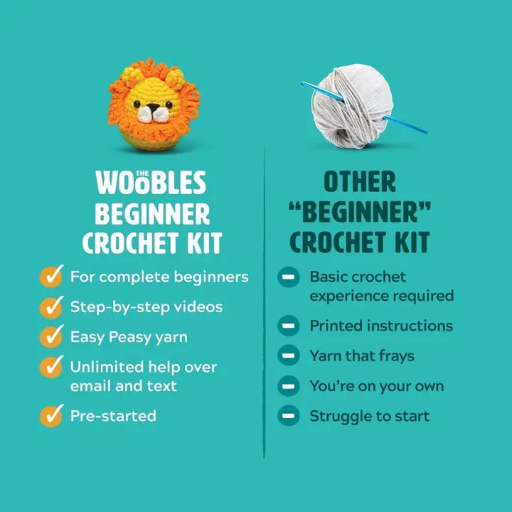 Pierre the Penguin - Beginner Crochet Kit