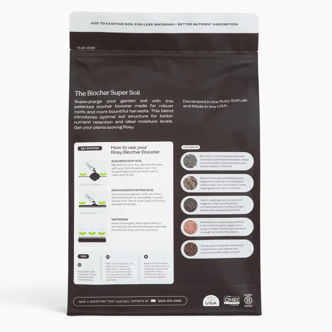 Organic Biochar Booster (8qt)
