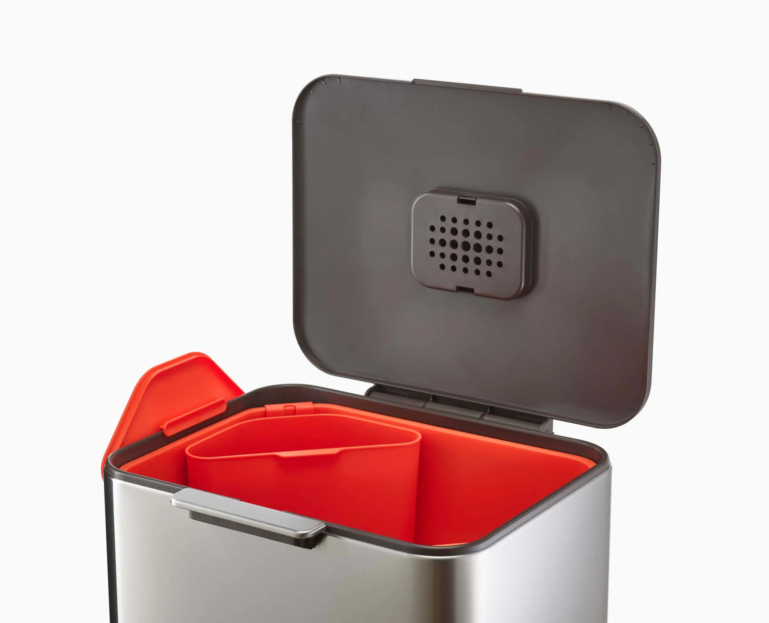 Totem Max Stainless Steel Trash and Recycling 60L by Homeportonline