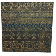 Bohemian Damask Pressed Paper Wall Art