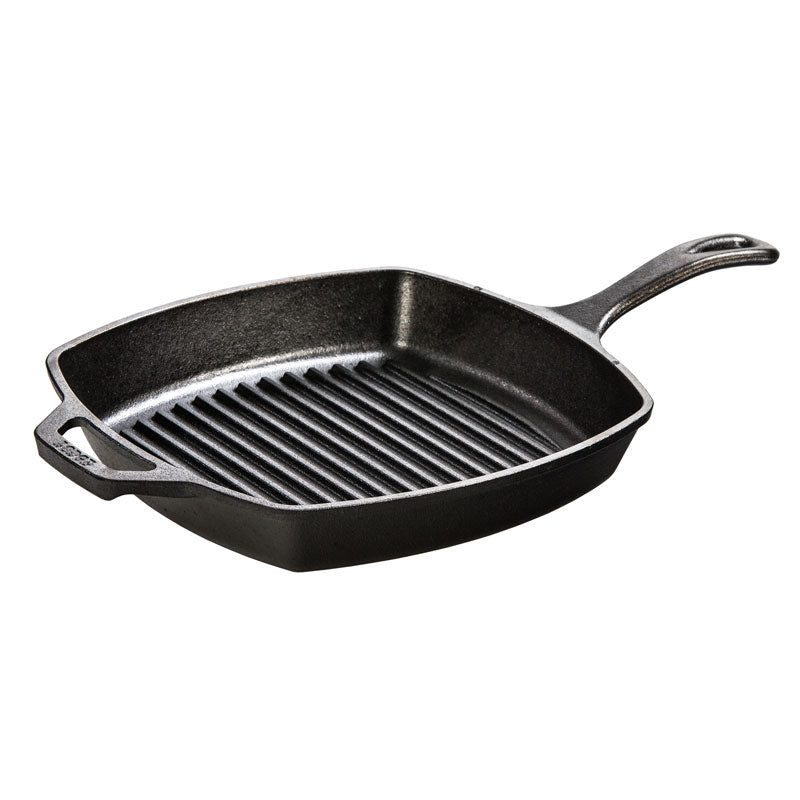Cast-iron Griddle Pan 10.5in Square by Homeportonline
