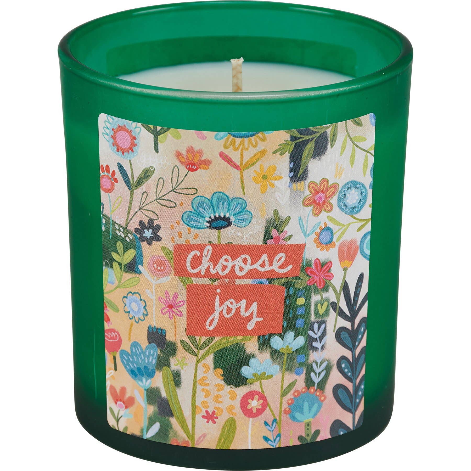 Primitives by Kathy - Choose Joy Green Candle by SidePony Boutique
