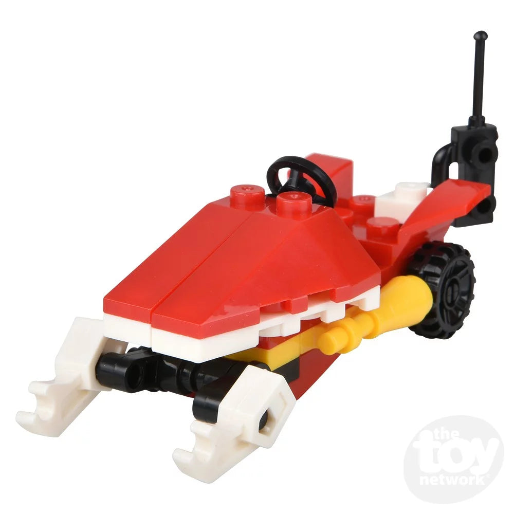 Building Block Egg Kit Fire & Rescue (Sold Individually) by Homeportonline