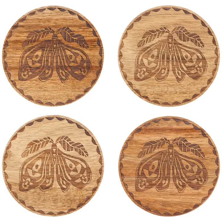 Engraved Coasters Set of 4