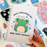 Silly Little Frog Sticker Book by Wild Lark