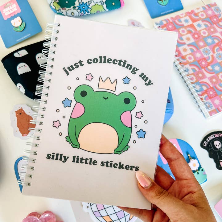 Silly Little Frog Sticker Book by Wild Lark