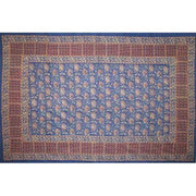 Tapestry Twin Size Floral Pastel Napthol Blue by Homeportonline