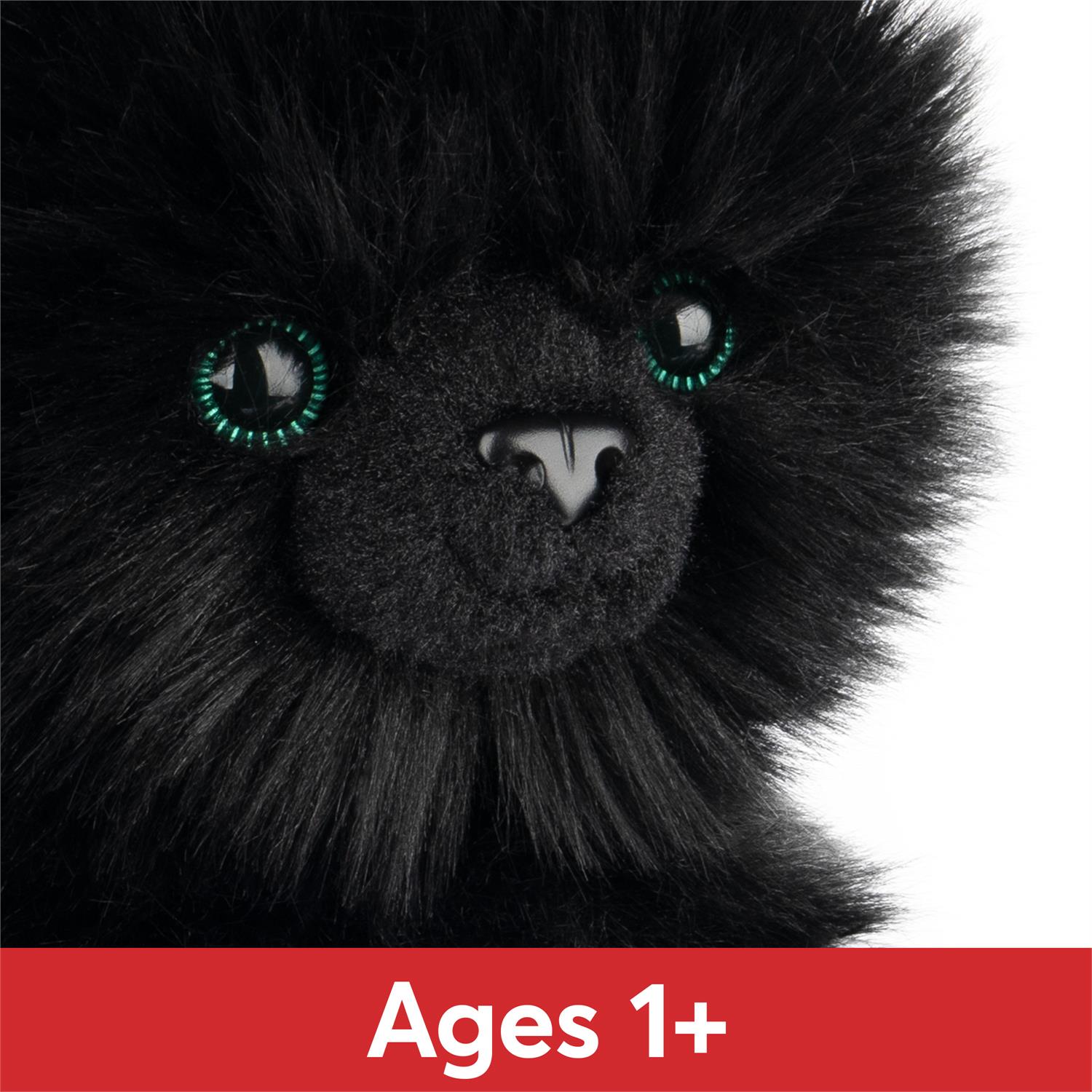 Plush Cat & Dog Collection Kitten Xavier Black 9" by Homeportonline