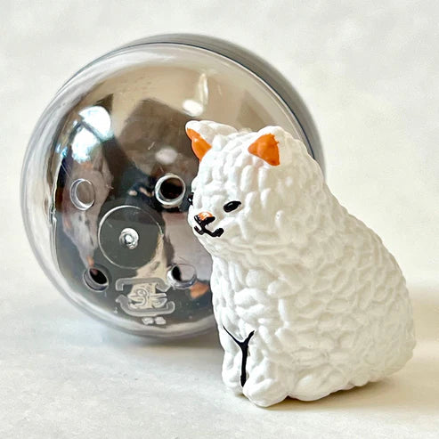 Gashapon Capsule For All Ages Rice Cat (Sold As An Individual Capsule) by Homeportonline