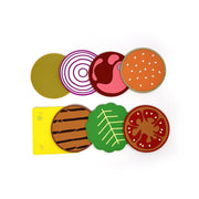 Cheeseburger Coaster Set