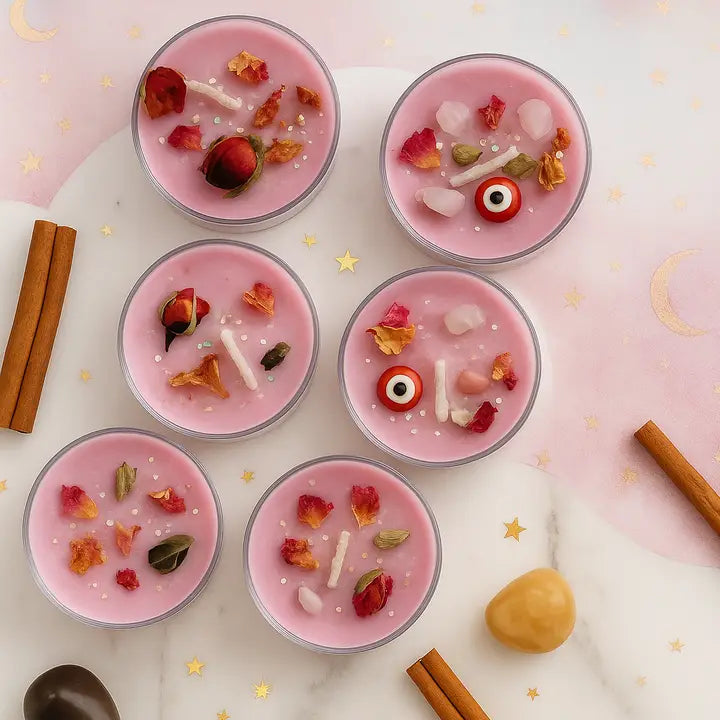 Pink Love Tealight Set