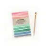Rainbow Brushstrokes Watercolor Notepad by Wild Lark