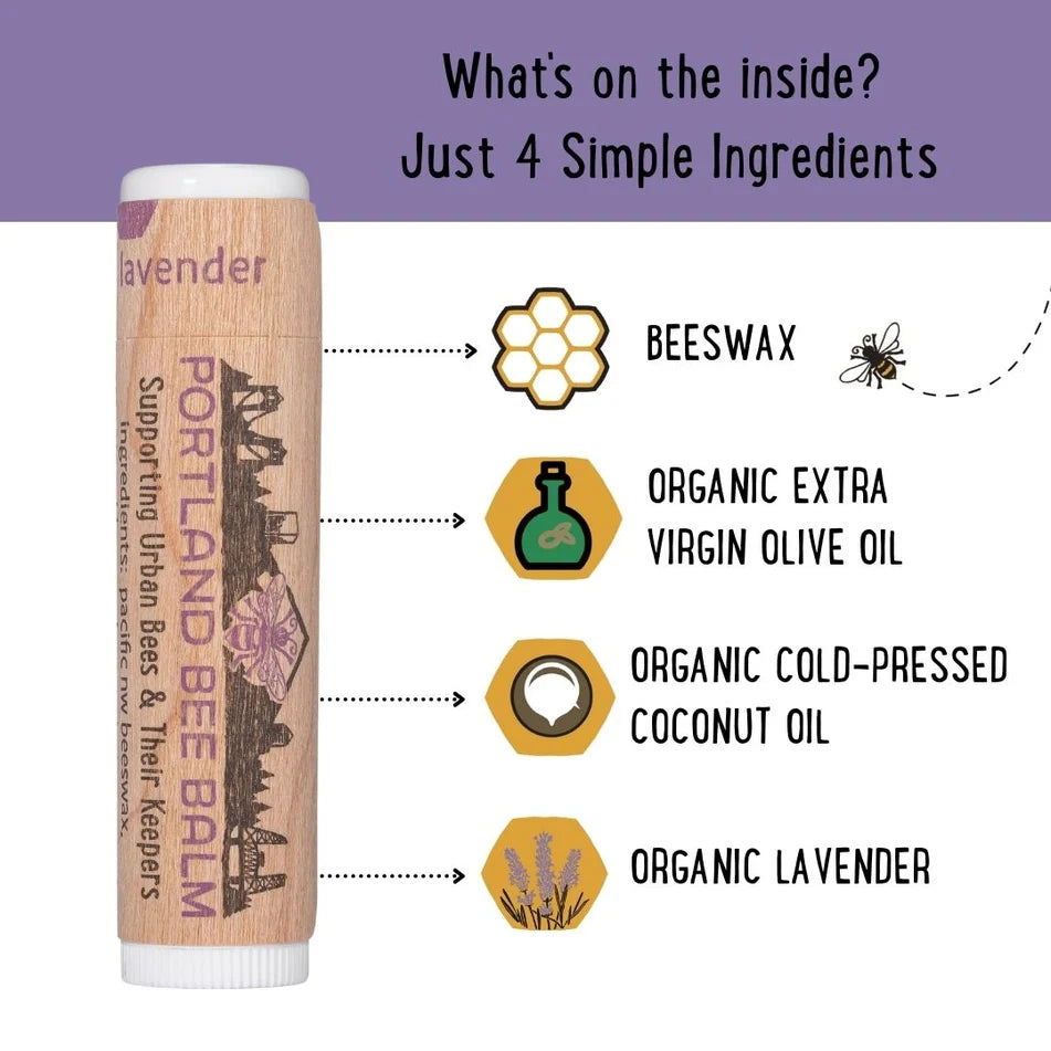 Portland Lip Balm - Organic (5 varieties)