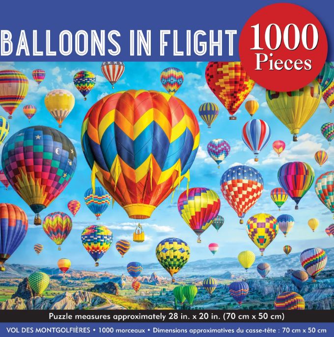 Puzzle 1000 Piece Balloons in Flight by Homeportonline