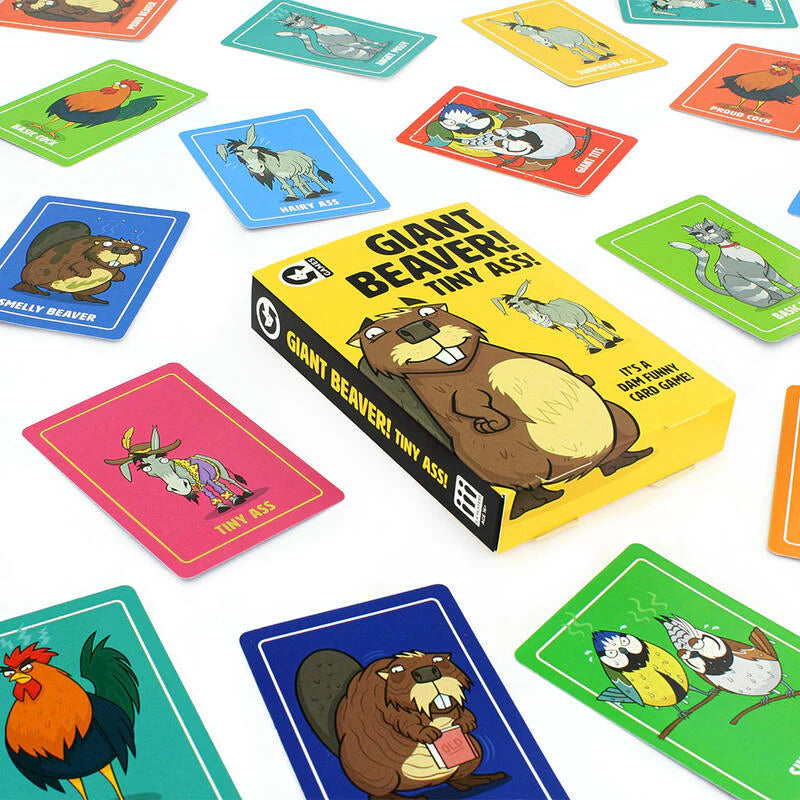 Card Game Giant Beaver! Tiny Ass! by Homeportonline