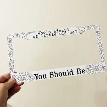 License Plate Frame