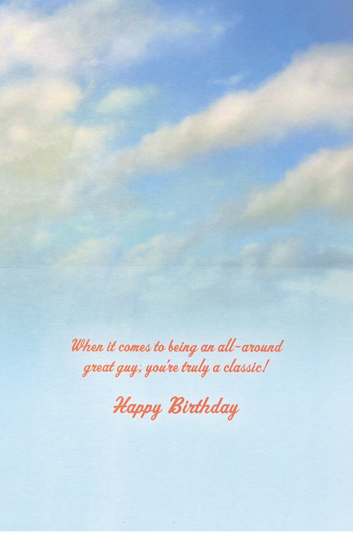 Birthday Card - Truly A Classic