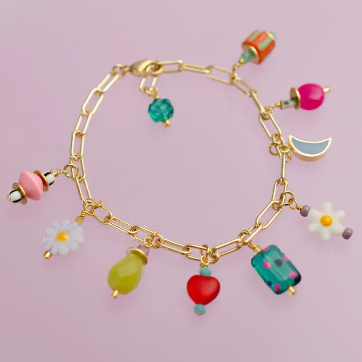 Colorful Charm Bracelet