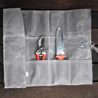 Esschert Design Waxed Canvas Roll Up Pouch