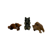 Wildlife Pot Sitters Set of 3