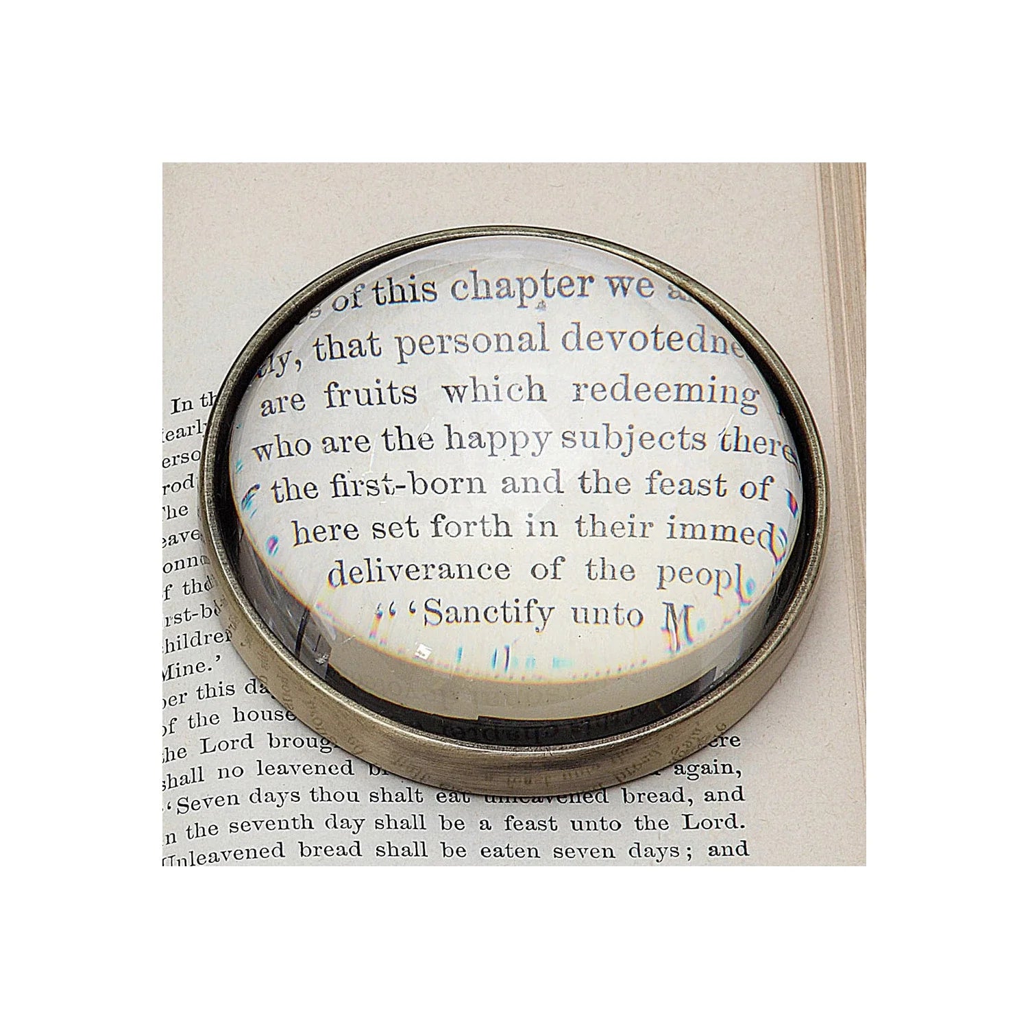 Magnifying Glass Paperweight 3" Round by Homeportonline