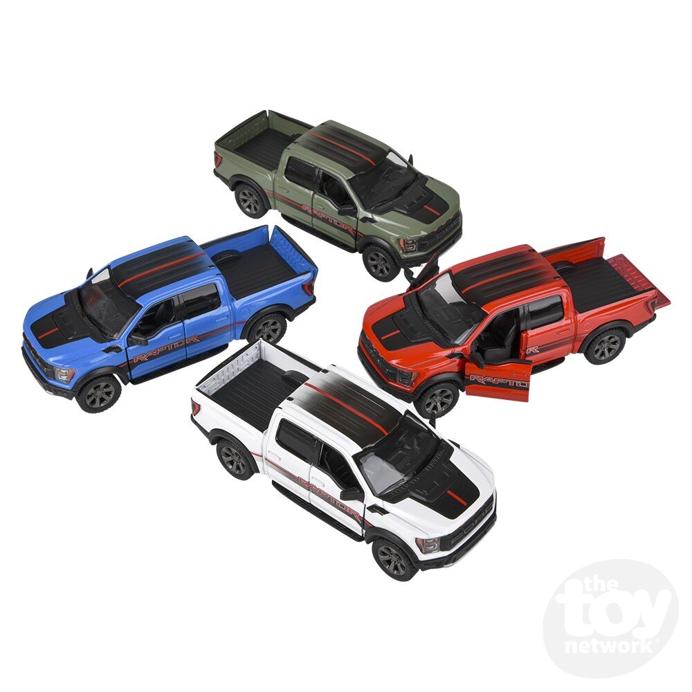 Diecast Pullback 2022 Ford F150 Raptor Livery 5" (Sold Individually) by Homeportonline