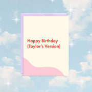 Birthday (Taylor's Version) | Birthday Card