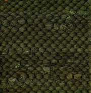 Rag Rug 3' X 5' Dark Olive by Homeportonline