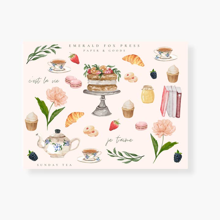 Emerald Fox Press LP -Sticker Sheets