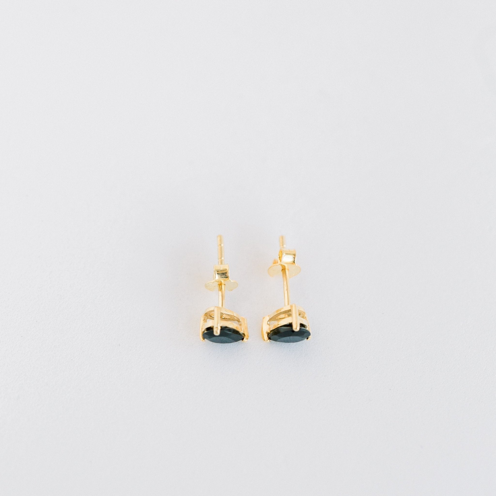 Deco Mini Studs | Black Onyx by elliparr