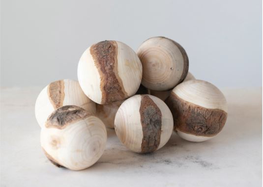 Orb Wood Round 3" by Homeportonline