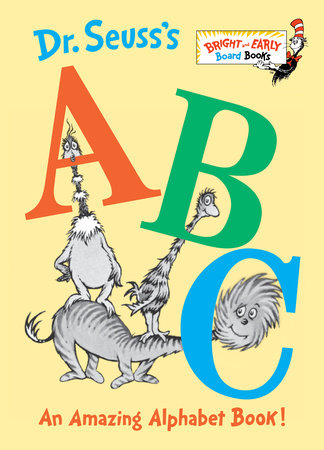 Dr. Seuss Book ABC (4x5 Board Book) by Homeportonline