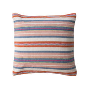 Pillow Woven Cotton Multicolor 18" by Homeportonline