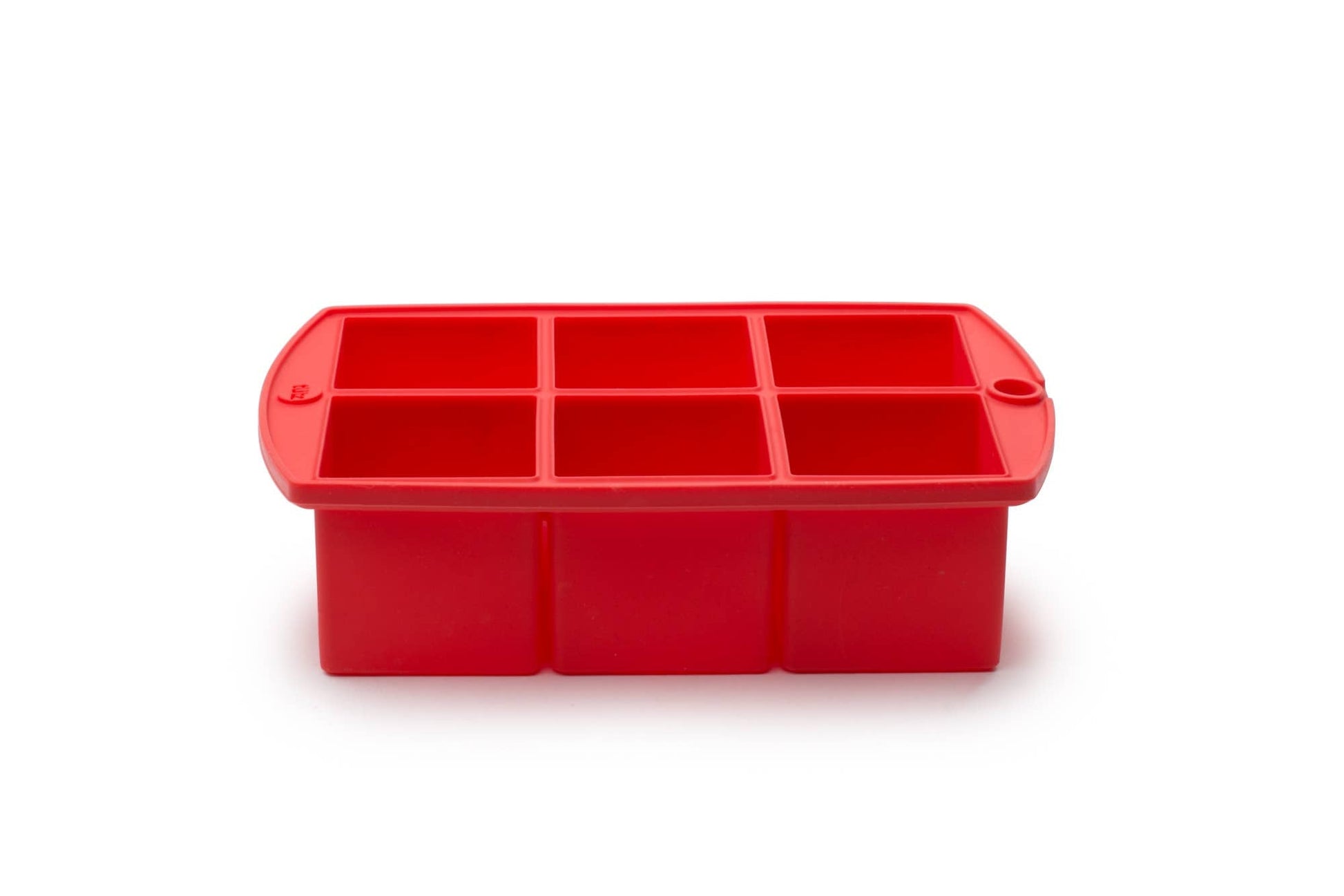 TULZ Mega Ice Block Tray, Ruby, 7.25" x 4.5" x 2" by Kiss the Cook