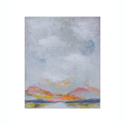 Hand-Painted Canvas Wall Décor with Landscape 13"x16" by Homeportonline