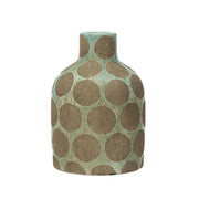 Terra-cotta Vase with Wax Relief Dots by Homeportonline