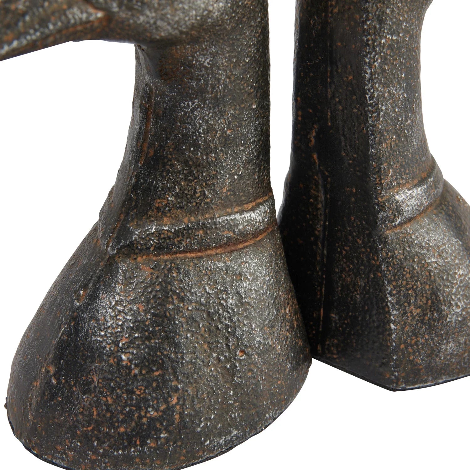Bookends Cast Iron Duck Heads Brown (Sold as Pair) by Homeportonline