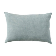 Pillow Lumbar Stonewashed Linen Mint 24"L x 16"H by Homeportonline