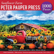 Puzzle 1000 Piece Sunflower Farm by Homeportonline