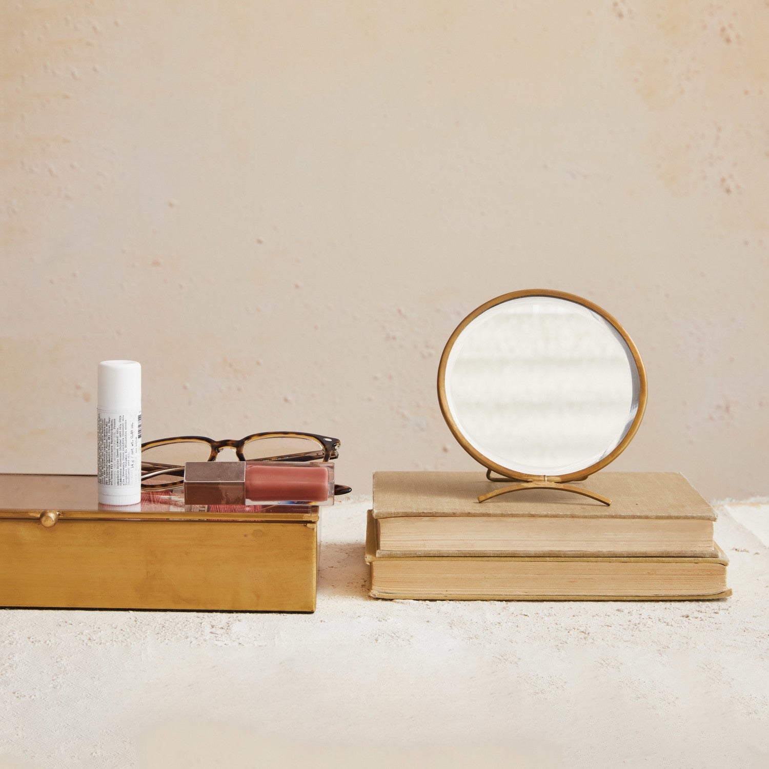 Mirror Antique Brass Mirror Folding by Homeportonline