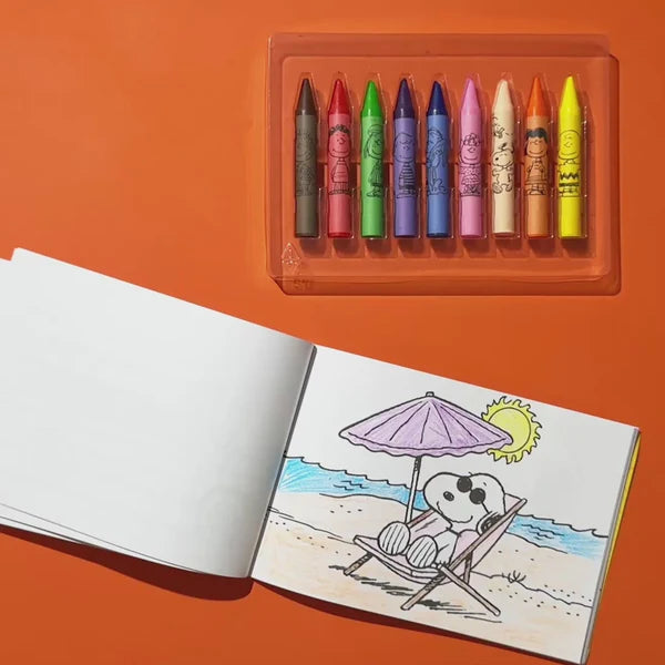 Ooly x Peanuts Snoopy School Coloring Travel Kit by Homeportonline