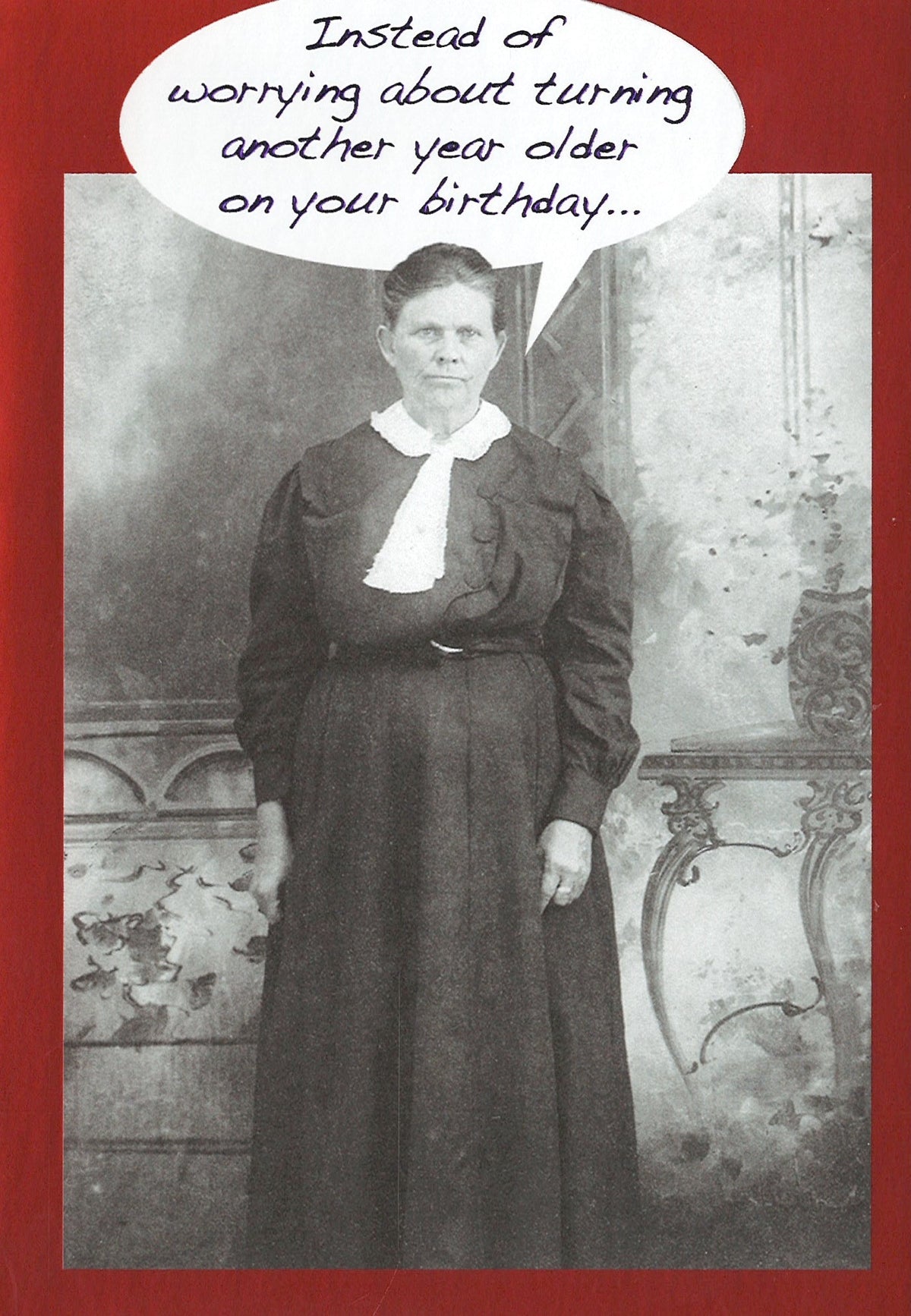 Birthday Card - No Need To Worry