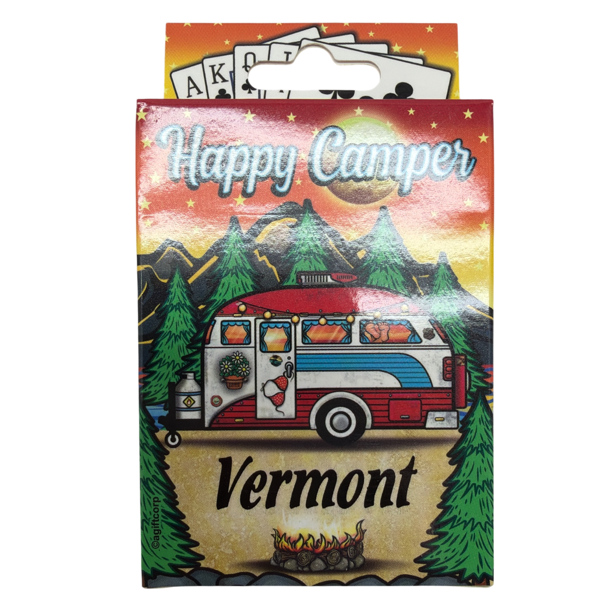Happy Camper Playing Cards