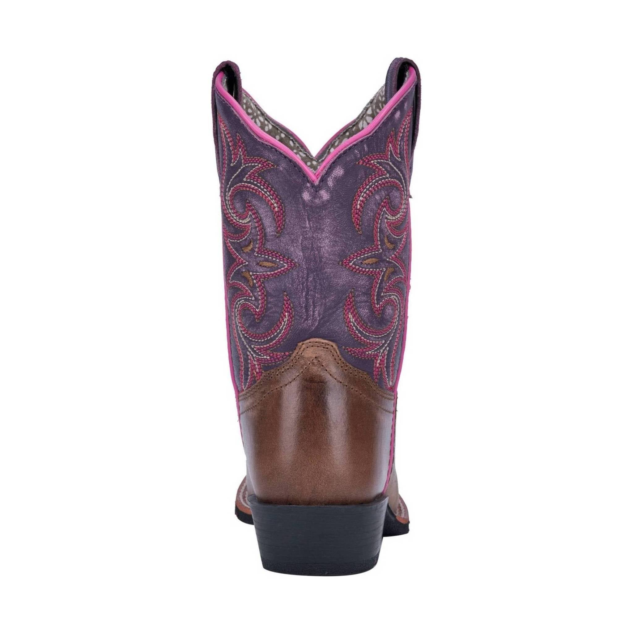 Dingo Kids' Majesty Boot - Tan Purple by Lenny's Shoe & Apparel