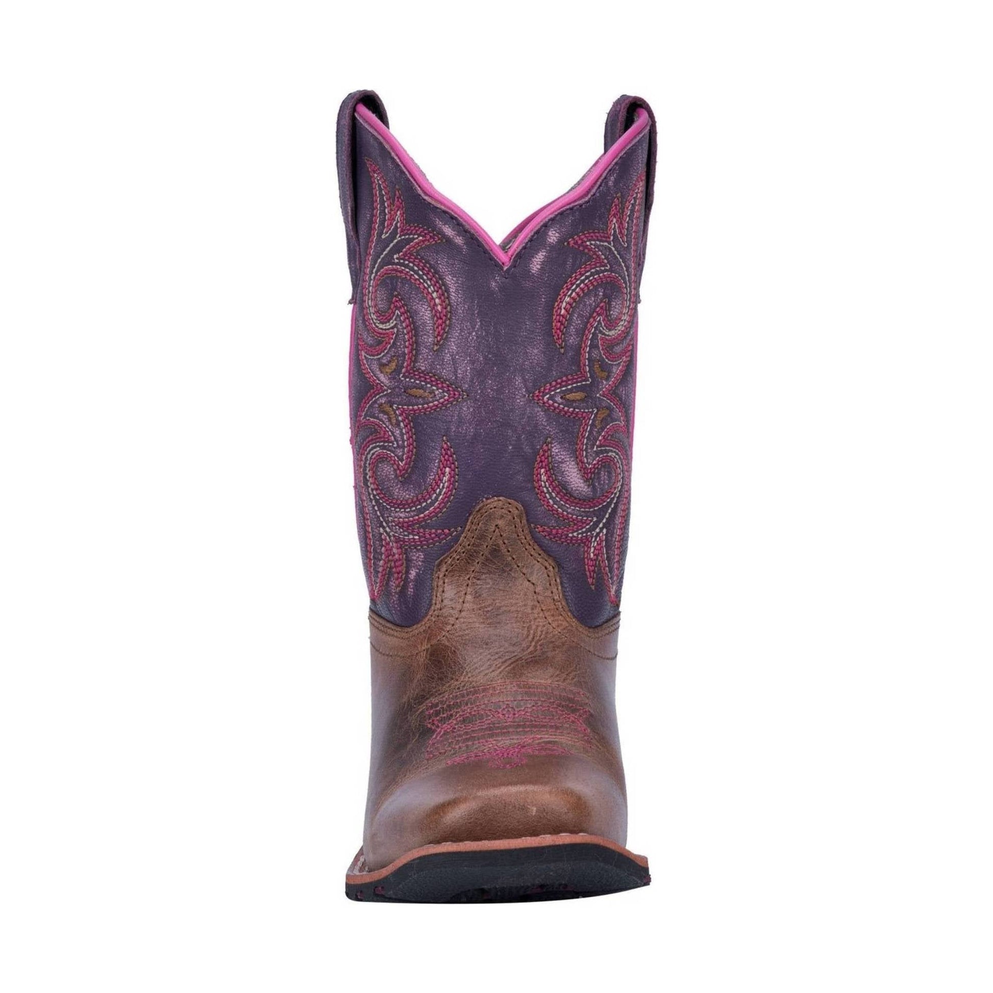Dingo Kids' Majesty Boot - Tan Purple by Lenny's Shoe & Apparel