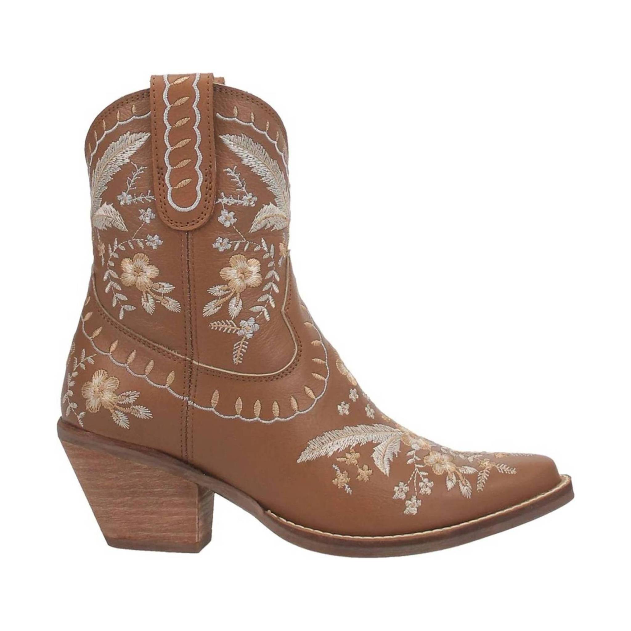 Dingo Women's Primrose Boot - Brown Leather by Lenny's Shoe & Apparel