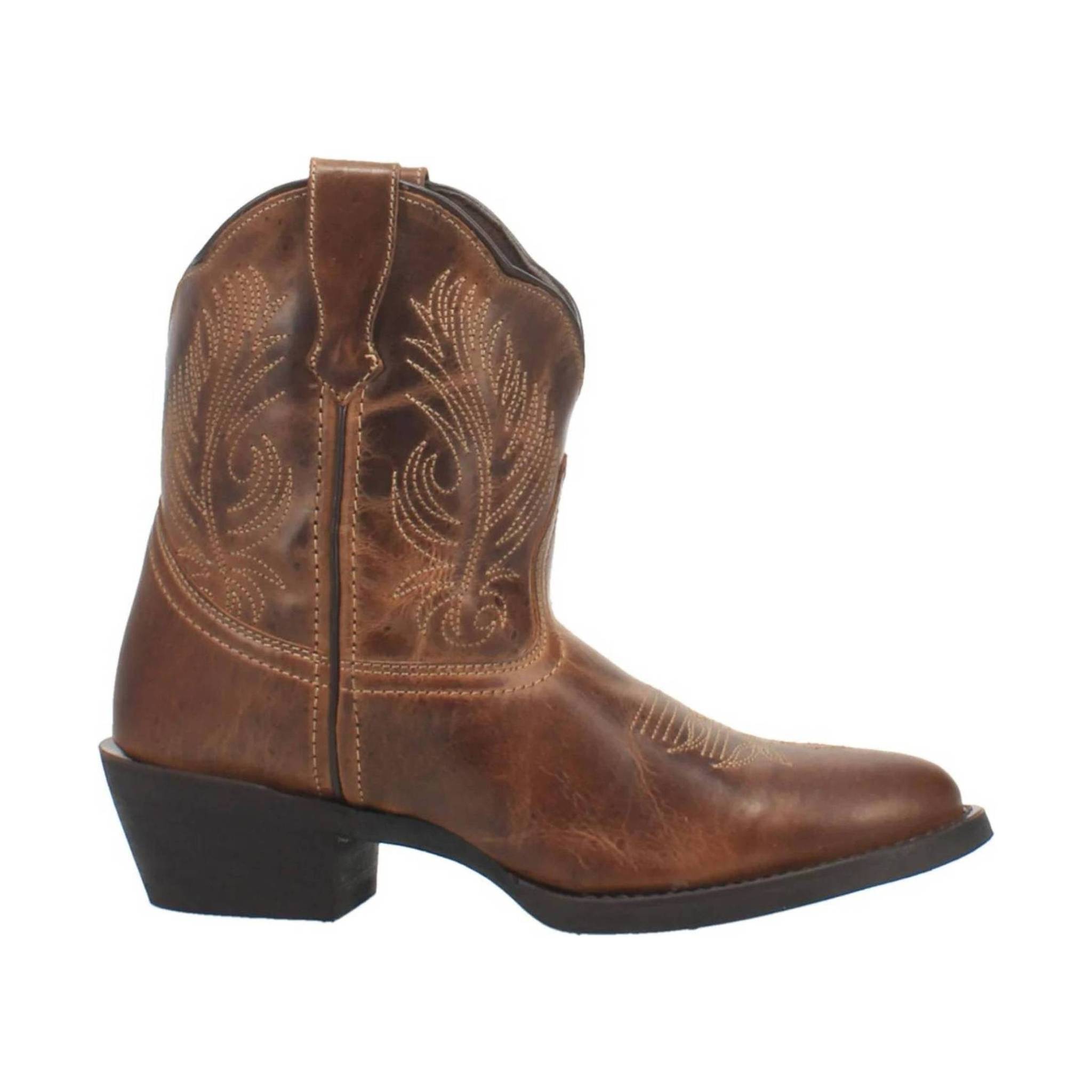 Dingo Women's Tori Boot - Tan Distressed by Lenny's Shoe & Apparel